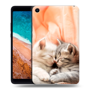 Силиконовый чехол на Xiaomi Mi Pad 4 с принтом Котята Силиконовый чехол на Xiaomi Mi Pad 4 с принтом Котята