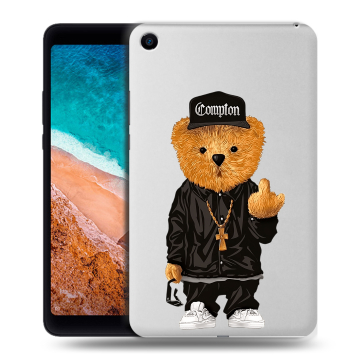 Силиконовый чехол на Xiaomi Mi Pad 4 с принтом Мишка