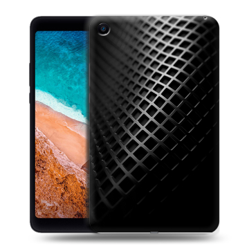 Силиконовый чехол на Xiaomi Mi Pad 4 с принтом Текстура металла Силиконовый чехол на Xiaomi Mi Pad 4 с принтом Текстура металла