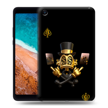 Силиконовый чехол на Xiaomi Mi Pad 4 с принтом Золотой скрудж макдак