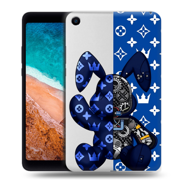 Силиконовый чехол на Xiaomi Mi Pad 4 с принтом Луи робот