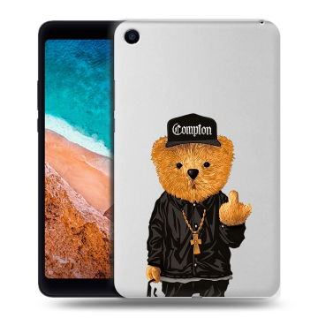Силиконовый чехол на Xiaomi Mi Pad 4 с принтом Плюшевый медведь