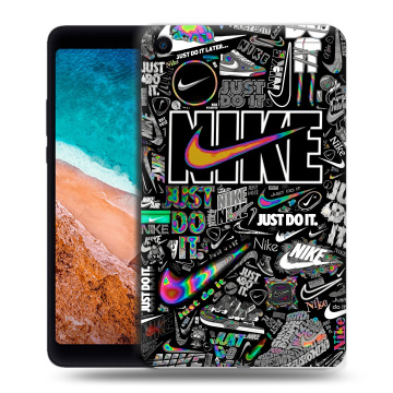 Силиконовый чехол на Xiaomi Mi Pad 4 с принтом Найк