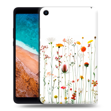 Силиконовый чехол на Xiaomi Mi Pad 4 с принтом цветы