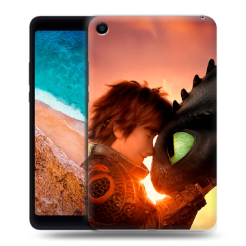 Силиконовый чехол на Xiaomi Mi Pad 4 с принтом Как приручить дракона Силиконовый чехол на Xiaomi Mi Pad 4 с принтом Как приручить дракона