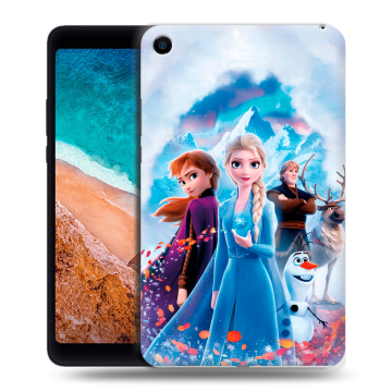 Силиконовый чехол на Xiaomi Mi Pad 4 с принтом Холодное сердце Frozen Силиконовый чехол на Xiaomi Mi Pad 4 с принтом Холодное сердце Frozen