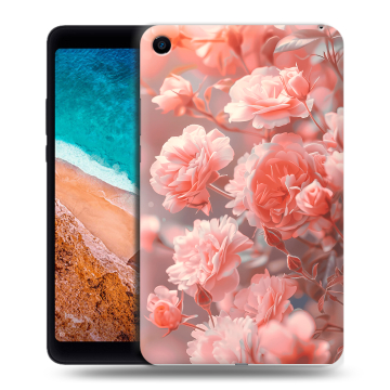 Силиконовый чехол на Xiaomi Mi Pad 4 с принтом Розы цветы Силиконовый чехол на Xiaomi Mi Pad 4 с принтом Розы цветы
