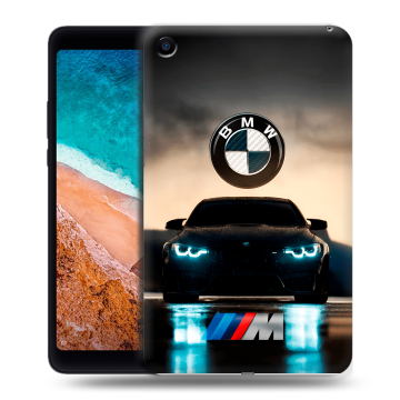 Силиконовый чехол на Xiaomi Mi Pad 4 с принтом БМВ BMW