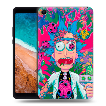 Силиконовый чехол на Xiaomi Mi Pad 4 с принтом Рик и Морти Rick Morty Силиконовый чехол на Xiaomi Mi Pad 4 с принтом Рик и Морти Rick Morty