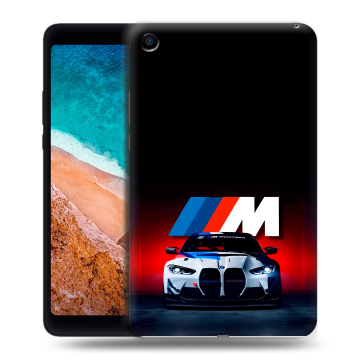 Силиконовый чехол на Xiaomi Mi Pad 4 с принтом БМВ BMW