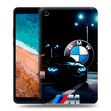 Силиконовый чехол на Xiaomi Mi Pad 4 с принтом БМВ BMW