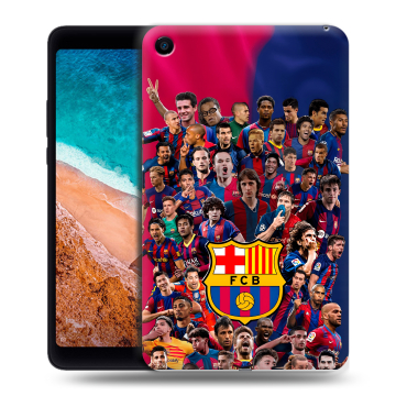 Силиконовый чехол на Xiaomi Mi Pad 4 с принтом Барселона Barcelona