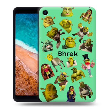 Силиконовый чехол на Xiaomi Mi Pad 4 с принтом Шрек Shrek