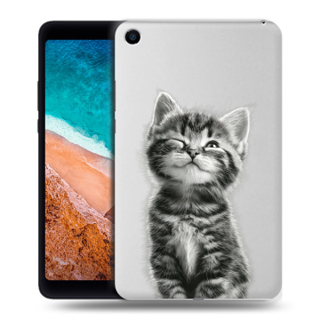 Силиконовый чехол на Xiaomi Mi Pad 4 с принтом Котенок