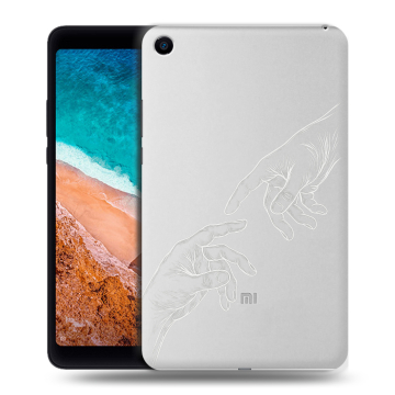Силиконовый чехол на Xiaomi Mi Pad 4 с принтом Сотворение мира