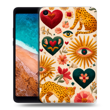 Силиконовый чехол на Xiaomi Mi Pad 4 с принтом Модный принт