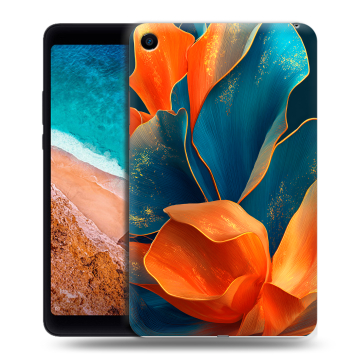 Силиконовый чехол на Xiaomi Mi Pad 4 с принтом Цветы