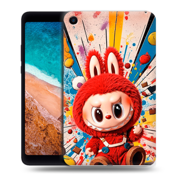 Силиконовый чехол на Xiaomi Mi Pad 4 с принтом Labubu Лабубу Силиконовый чехол на Xiaomi Mi Pad 4 с принтом Labubu Лабубу