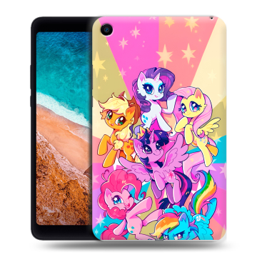 Силиконовый чехол на Xiaomi Mi Pad 4 с принтом My little pony Дружба чудо Силиконовый чехол на Xiaomi Mi Pad 4 с принтом My little pony Дружба чудо