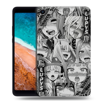 Силиконовый чехол на Xiaomi Mi Pad 4 с принтом Ahegao Ахегао Аниме