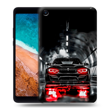 Силиконовый чехол на Xiaomi Mi Pad 4 с принтом BMW БМВ