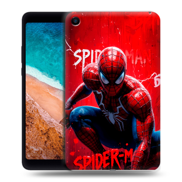 Силиконовый чехол на Xiaomi Mi Pad 4 с принтом Spiderman Человек паук