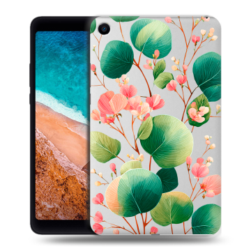 Силиконовый чехол на Xiaomi Mi Pad 4 с принтом женский