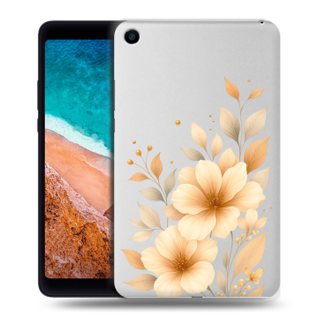 Силиконовый чехол на Xiaomi Mi Pad 4 с принтом для девушки
