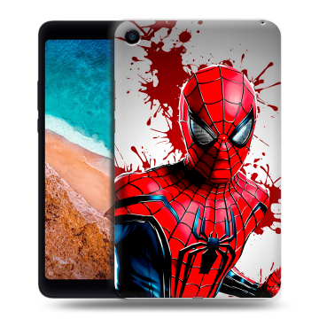 Силиконовый чехол на Xiaomi Mi Pad 4 с принтом Spiderman Человек паук