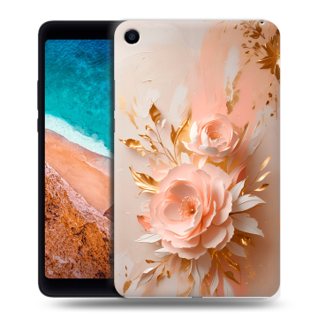 Силиконовый чехол на Xiaomi Mi Pad 4 с принтом женский