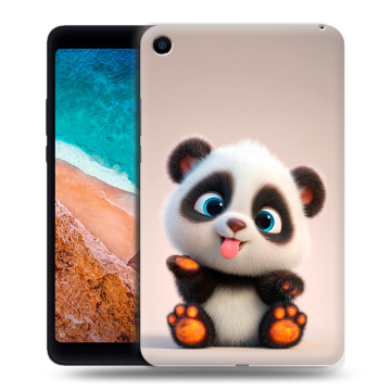 Силиконовый чехол на Xiaomi Mi Pad 4 с принтом милая панда Силиконовый чехол на Xiaomi Mi Pad 4 с принтом милая панда