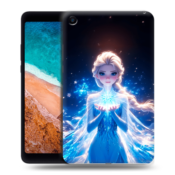 Силиконовый чехол на Xiaomi Mi Pad 4 с принтом Холодное сердце Frozen Силиконовый чехол на Xiaomi Mi Pad 4 с принтом Холодное сердце Frozen