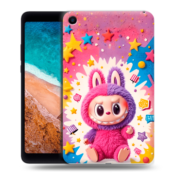 Силиконовый чехол на Xiaomi Mi Pad 4 с принтом Labubu Лабубу Силиконовый чехол на Xiaomi Mi Pad 4 с принтом Labubu Лабубу
