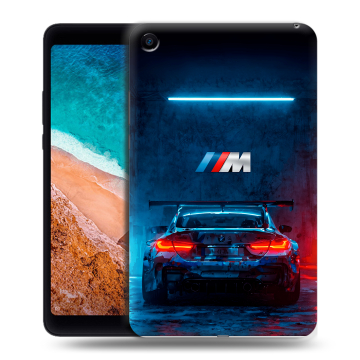 Силиконовый чехол на Xiaomi Mi Pad 4 с принтом BMW БМВ Силиконовый чехол на Xiaomi Mi Pad 4 с принтом BMW БМВ