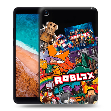 Силиконовый чехол на Xiaomi Mi Pad 4 с принтом Roblox Роблокс Силиконовый чехол на Xiaomi Mi Pad 4 с принтом Roblox Роблокс