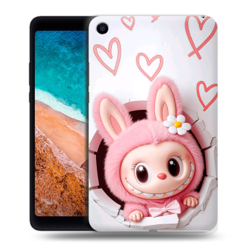Силиконовый чехол на Xiaomi Mi Pad 4 с принтом Labubu Лабубу