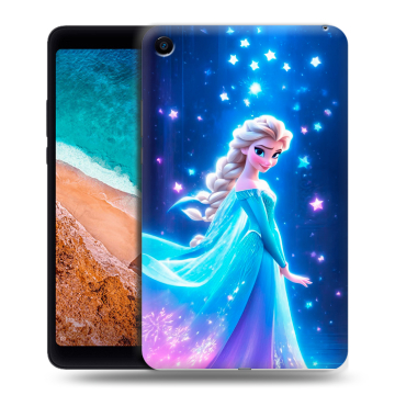 Силиконовый чехол на Xiaomi Mi Pad 4 с принтом Холодное сердце Frozen Силиконовый чехол на Xiaomi Mi Pad 4 с принтом Холодное сердце Frozen