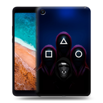 Силиконовый чехол на Xiaomi Mi Pad 4 с принтом Игра Кальмара