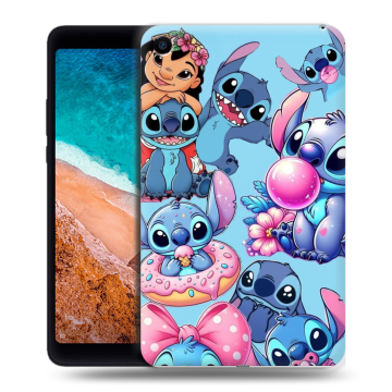 Силиконовый чехол на Xiaomi Mi Pad 4 с принтом Лило и Стич