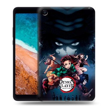 Силиконовый чехол на Xiaomi Mi Pad 4 с принтом Demon Slayer Клинок рассекающий демонов Силиконовый чехол на Xiaomi Mi Pad 4 с принтом Demon Slayer Клинок рассекающий демонов