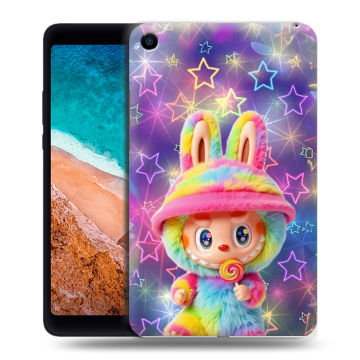 Силиконовый чехол на Xiaomi Mi Pad 4 с принтом Labubu Лабубу Силиконовый чехол на Xiaomi Mi Pad 4 с принтом Labubu Лабубу