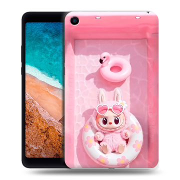 Силиконовый чехол на Xiaomi Mi Pad 4 с принтом Labubu Лабубу Силиконовый чехол на Xiaomi Mi Pad 4 с принтом Labubu Лабубу