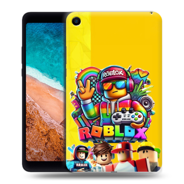 Силиконовый чехол на Xiaomi Mi Pad 4 с принтом Roblox Роблокс Силиконовый чехол на Xiaomi Mi Pad 4 с принтом Roblox Роблокс