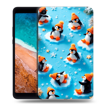 Силиконовый чехол на Xiaomi Mi Pad 4 с принтом Новый год
