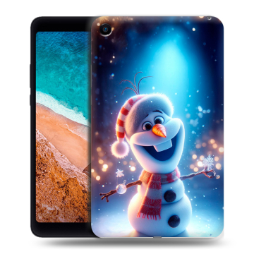 Силиконовый чехол на Xiaomi Mi Pad 4 с принтом Новый год