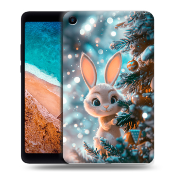 Силиконовый чехол на Xiaomi Mi Pad 4 с принтом Новый год Силиконовый чехол на Xiaomi Mi Pad 4 с принтом Новый год