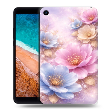 Силиконовый чехол на Xiaomi Mi Pad 4 с принтом женский
