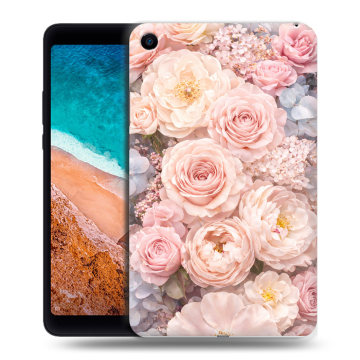 Силиконовый чехол на Xiaomi Mi Pad 4 с принтом женский