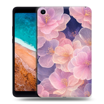 Силиконовый чехол на Xiaomi Mi Pad 4 с принтом женский