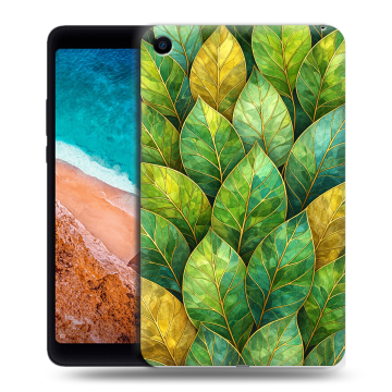 Силиконовый чехол на Xiaomi Mi Pad 4 с принтом женский